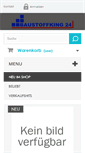 Mobile Screenshot of baustoffking24.de