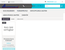Tablet Screenshot of baustoffking24.de
